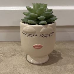 Faux Succulent- 2 Available $7 Each 