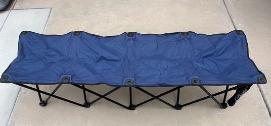 Dick’s Sporting Goods 4-Person Sports Folding Bench / Seats - Soccer, Football, Basketball