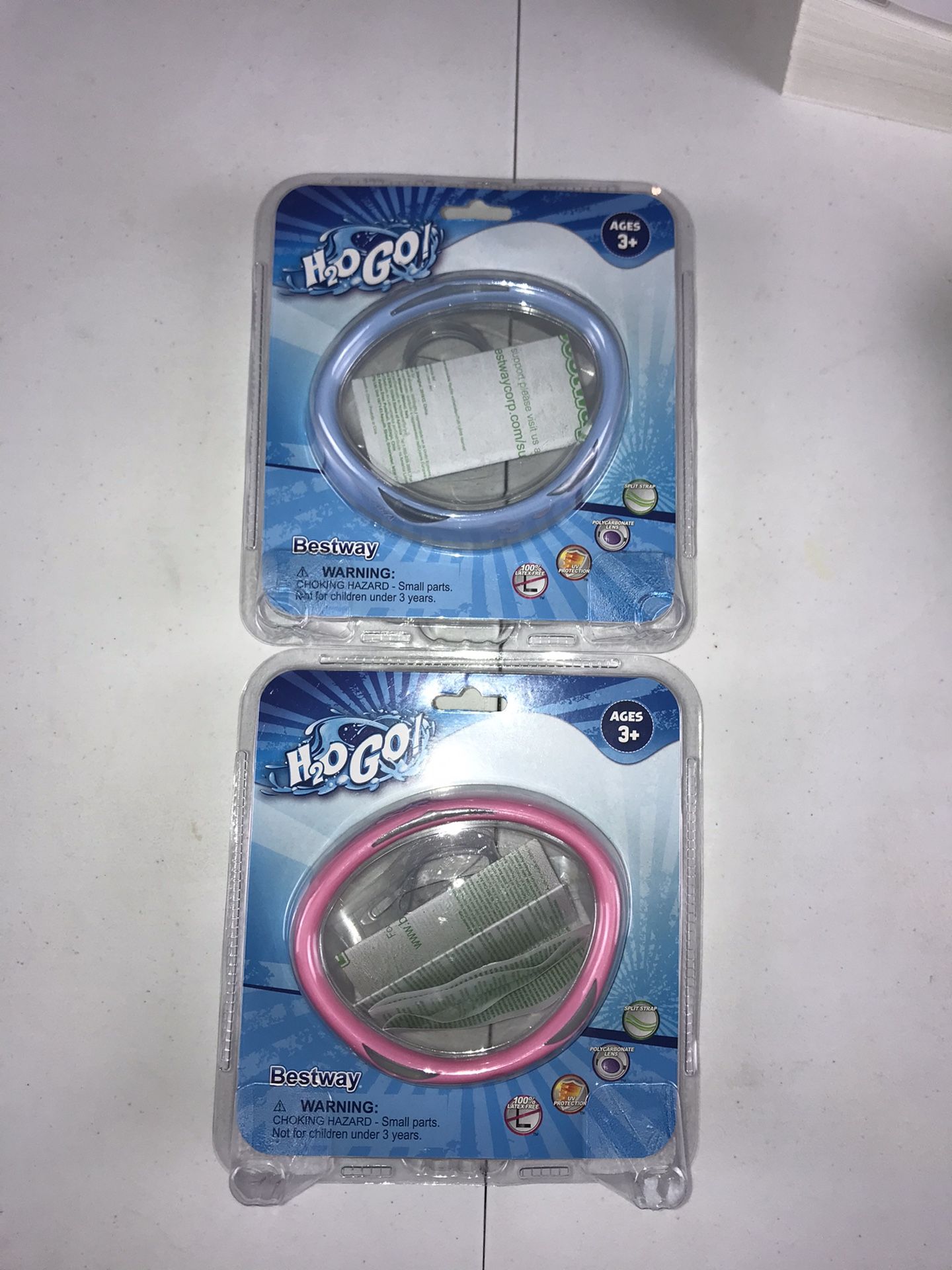 Swim goggles h2o brand new in packaging