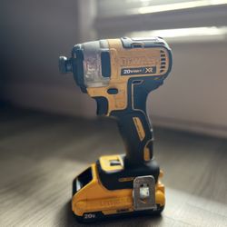 DeWalt DCF887 1/4” XR Impact Driver + 20V 3Ah Battery — $50