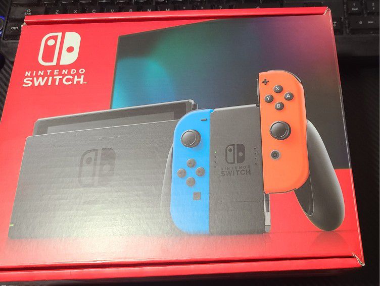 New Nintendo Switch In Box (V 2)