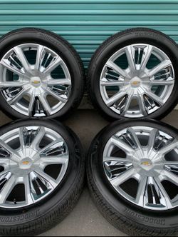 Chevy Tahoe Suburban High Country Factory Wheels Tires