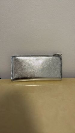 Urban Outfitters Silver Wallet Clutch 