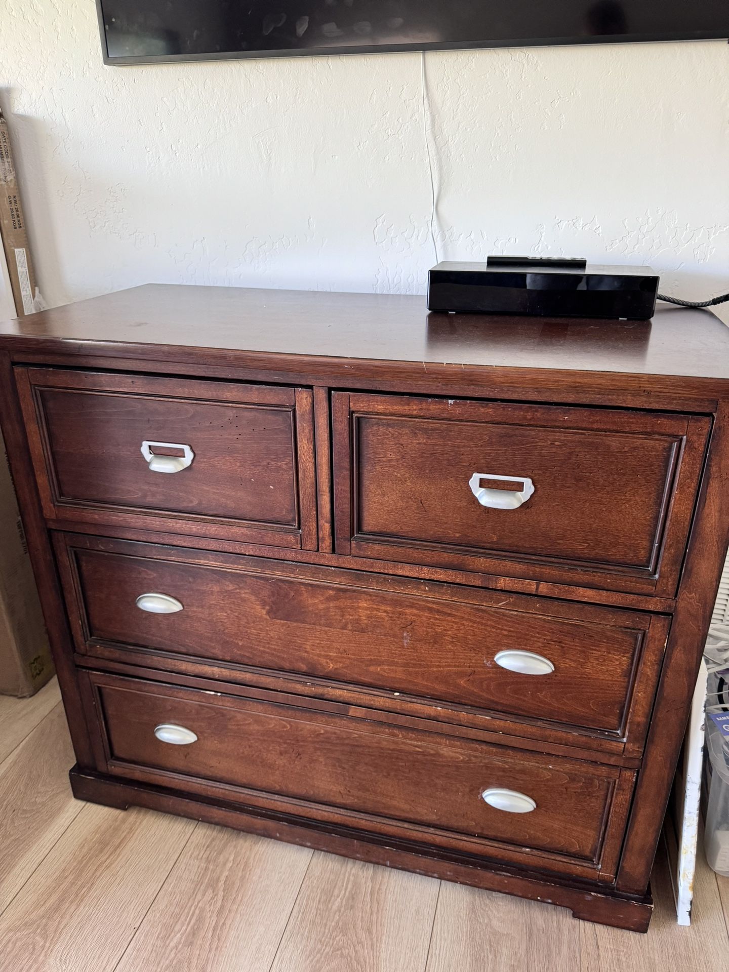 Dark Wood Dresser