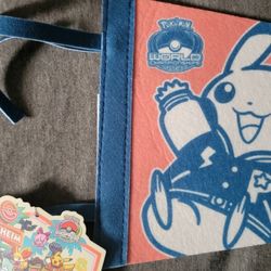 (Damaged) Pokemon World Championships 2025 Anaheim Worlds Exclusive Flag Pennant Banner