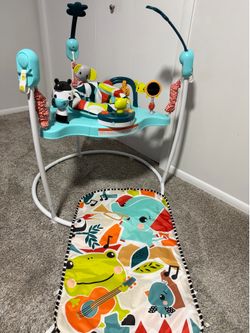 Children's Rocking Chair with Canopy — Very Lightly Used.