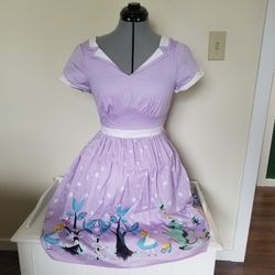 Hot Topic Disney Alice In Wonderland Tea Party Dress