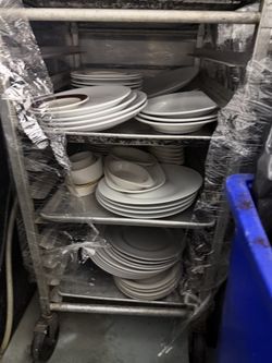 Commercial Sheet Pan Rack + Plates (Catering / Restaurant)