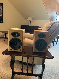 Audioengine A5+ Speakers Bamboo