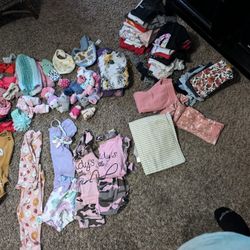 Baby Girl Clothes Mostly 6-9 Months