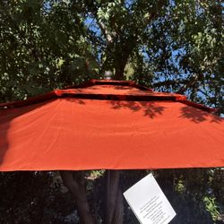 Outdoor Table With Umbrella