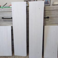 Four hobby lobby Floating Wall Shelves 