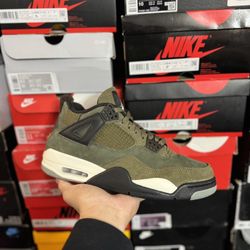 DS Jordan Craft Medium Olive 4s size 9