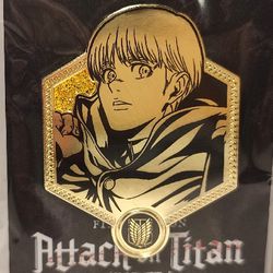 Attack On Titan Armin Arlert Official Pin