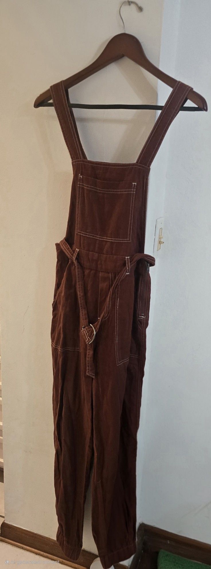 Brown Overalls