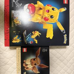 LEGO Pokémon Pikachu and Poke Ball/ Eevee
