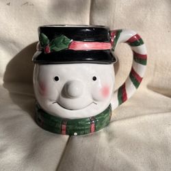 Vintage Snowman Mug