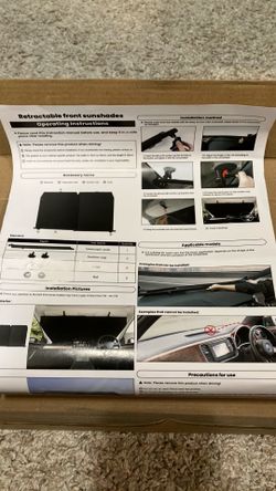 Retractable Front SunShade