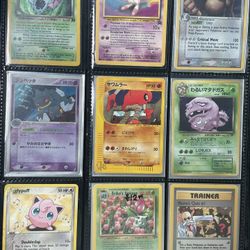 Binder full of rare Pokémon cards