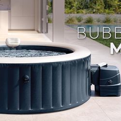 Intex Pure Spa Plus Inflatable Blue or Gray Hot Tub Heater / Pump
