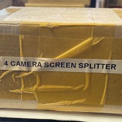 4 Camera Screen Splitter, Auto, RV 