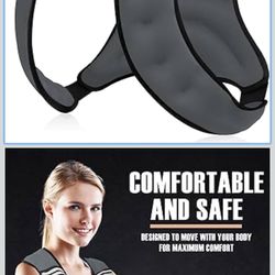 New Weighted Vest Men or Women - 15 Weights with Reflective Stripe, Weighted Vest for Workout Equipment for Strength Training Running