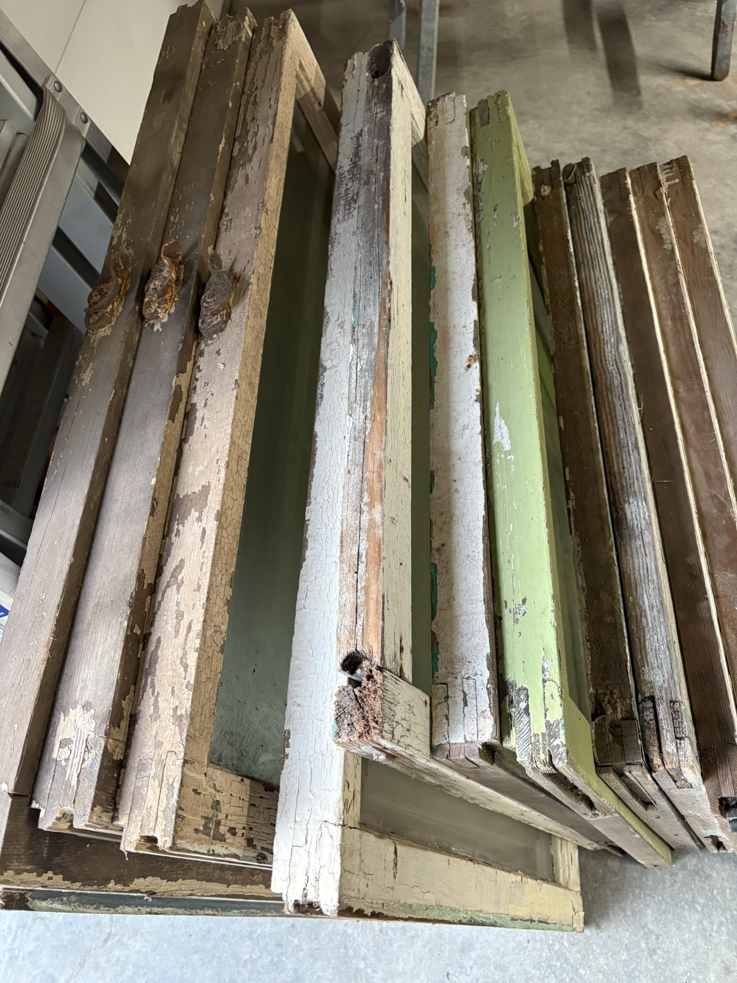 Farm House Salvaged Windows- Various Sized