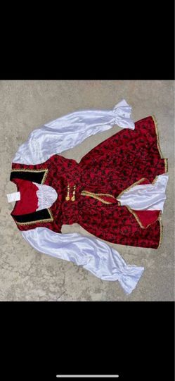 HALLOWEEN COSTUME WOMAN ship CAPTAIN costume size child large
