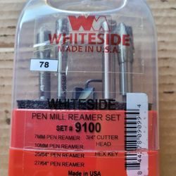 Pen Mill Reamer Set