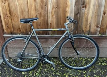 Silver 1998 Lite Speed Blue Ridge Classic Road Bike