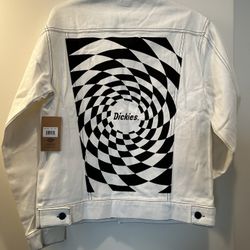Dickies Men’s Size Small Jeans Jacket Rare Design Brand New With Tags 