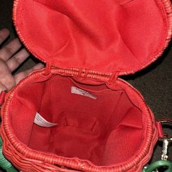 Kate spade x Target Strawberry Wicker Bag Purse