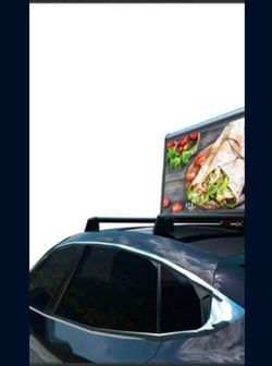 Leadleds Car Top LED Video Sign 96x32cm Double side