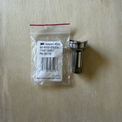 3M PPS 2.0 Spray Gun Adapter #S25, 26116, 1/4 Inch Female, 19 Thread BSP