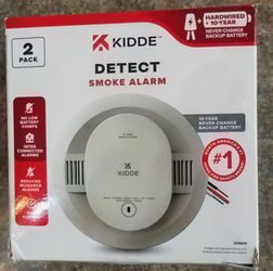 Kidde Detect Smoke Alarm 20SA10 10-Year Never Change Battery and Smoke Alarm