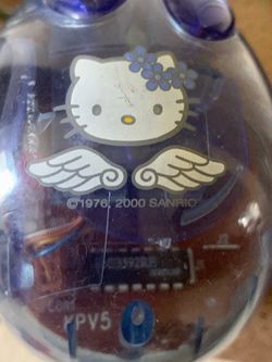 💰 BEST OFFER WILL BE ACCEPTED VINTAGE 2000 HELLO KITTY 3 BUTTON LIGHT UP MOUSE AND A BELLA STARLET DOG PEN!