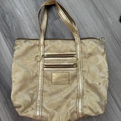 Coach Poppy Tote Bag