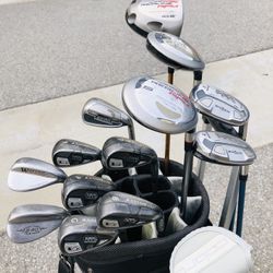 Adams Idea Tech V3 Hybrid Iron Set 6-PW, GW Right Handed with Adams Driver, Adams 3 & 5 Fairway Woods 