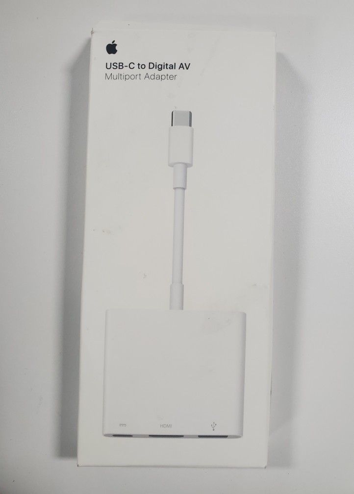 
Apple USB Type-C Digital AV Multiport Adapter  (White)
