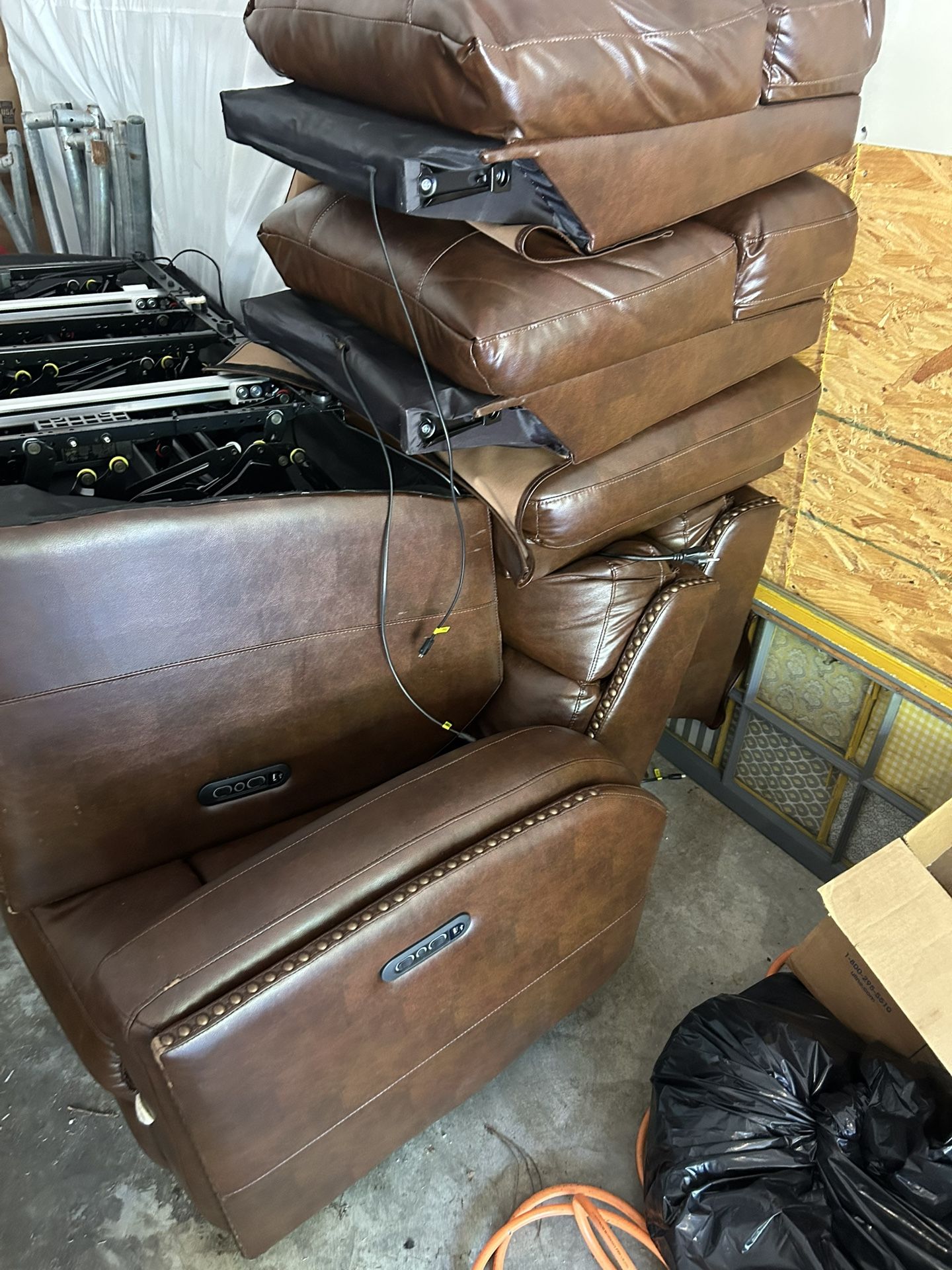 Luciano Power Recliner And Loveseat