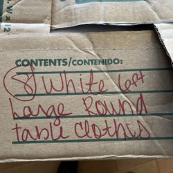 Table Cloths (round)