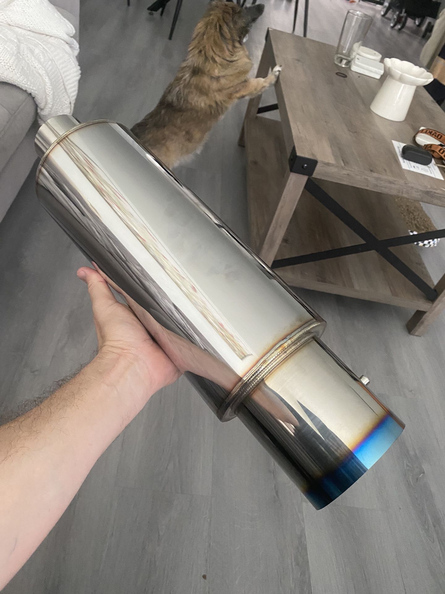 Muffler With Silencer