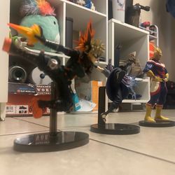 All 3 - AllMight. Sasuke. And Bakugo.