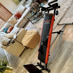 Weider Ultimate Body Works Bench - Model # WEBE15911C 