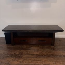 *Moving Sale!* Very Heavy & Sturdy Dark Brown Wooden Coffee Table