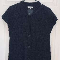 Black Knit Sweater (sz: Lg)   $3