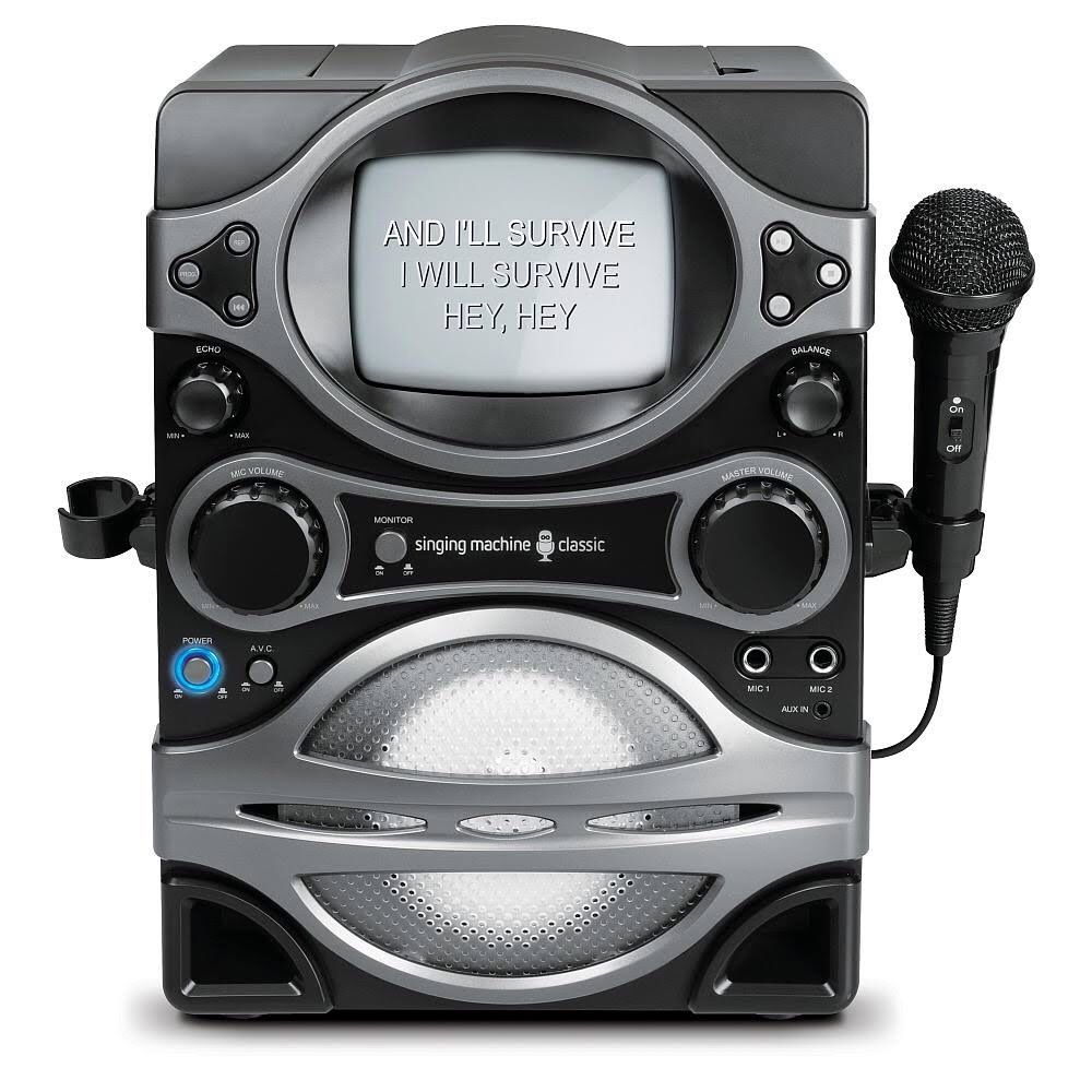 KARAOKE Singing machine STVG529BK