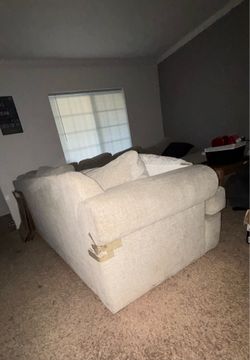Cream couch