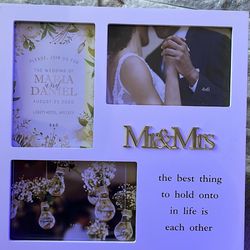 Mr And Mrs Picture Frame