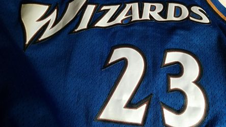 MICHAEL JORDAN WIZARD JERSEY XL